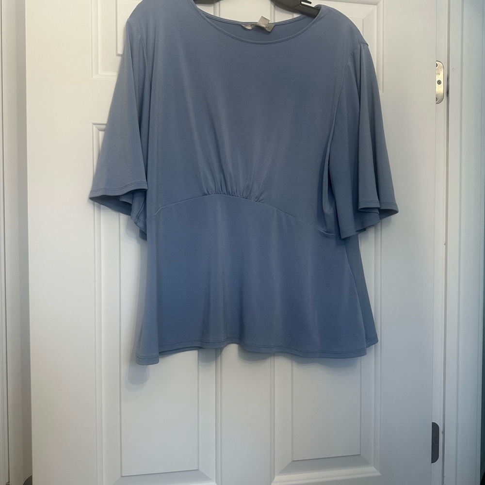 Banana Republic Soft Blue Blouse